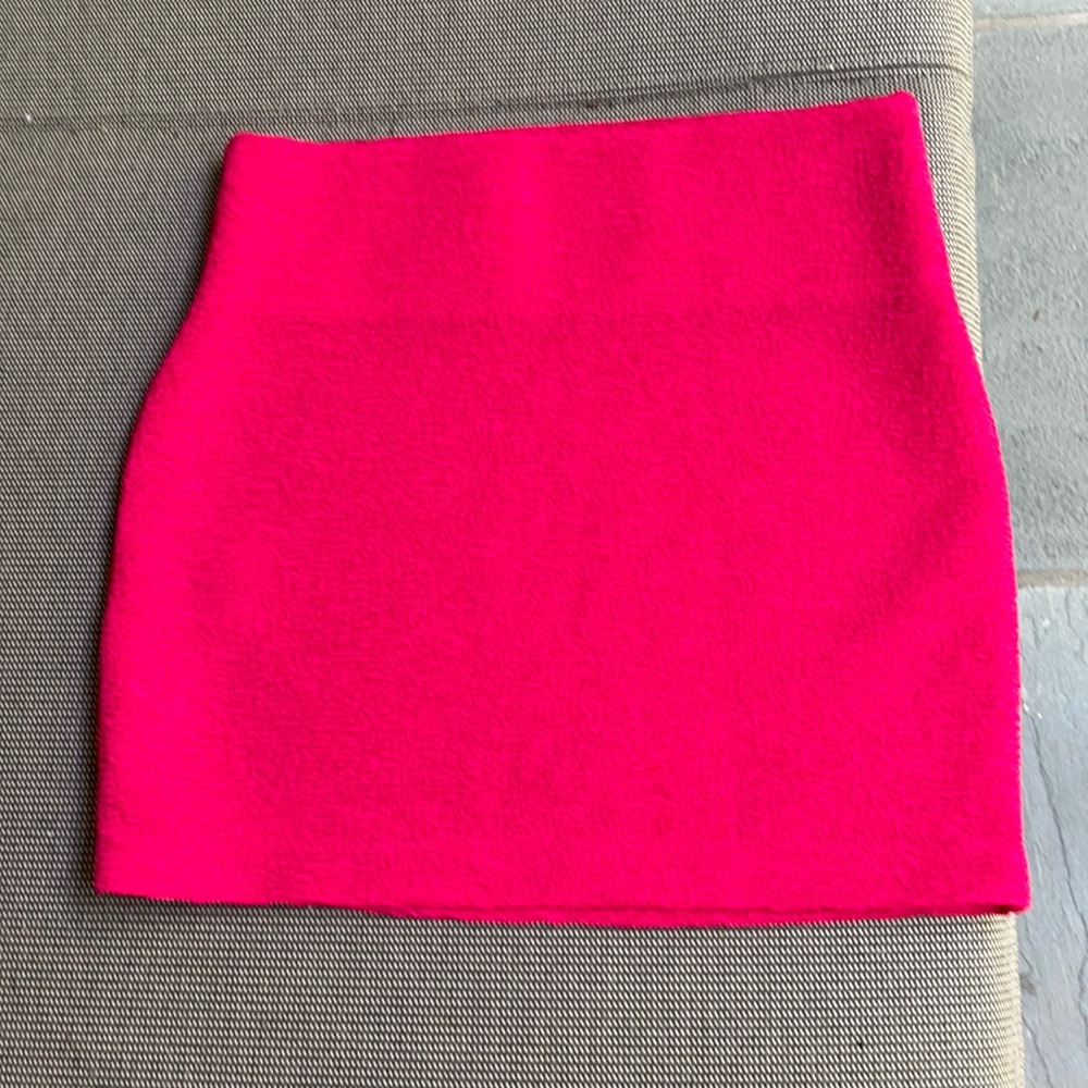 BCBGeneration hot pink mini skirt xs
